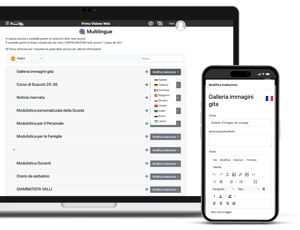 cruscotto multilingua responsive