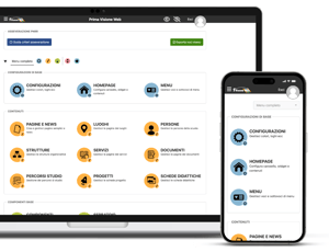 cruscotto cms responsive