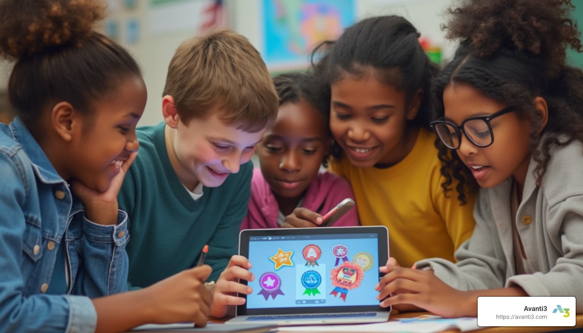 Studente che utilizza un'app educativa su smartphone